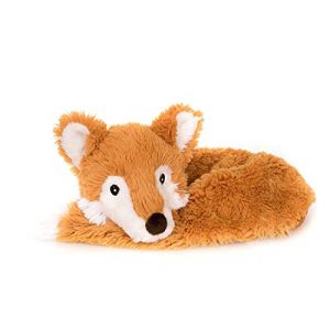 Image de Habibi Plush Habibi Coussin de nuque chauffant en forme de renard Velcro Rempli de millet 100% naturel et d’arôme naturel