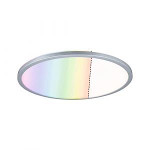 Paulmann Panneau led Atria Shine rbgw autour de 420mm 2800LM rgbw Chrome Matt