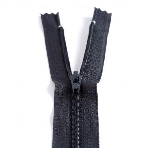 Creavea Fermeture fine nylon non séparable - Bleu foncé - 20 cm