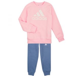 Adidas Ensembles de survêtement LK BOS JOG FL Rose - Taille 3 / 4 ans,4 / 5 ans,5 / 6 ans,6 / 7 ans,7 / 8 ans