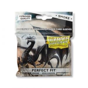 Dragon Shield Sleeves Perfect Fit Sideloader 100pk - Smoke