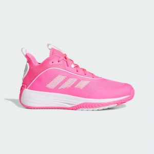 Adidas Chaussures de basket-ball ownthegame 3.0 homme rose/blanc