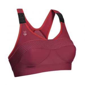 Thuasne Brassière de Sport Top’Strap X-Back 2019 Sport - Bordeaux/Rouge - Taille 85B