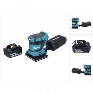 Image de Makita DBO 481 M1 Ponceuse vibrante sans fil 18 V 112 x 102 mm + 1x batterie 4,0 Ah - sans chargeur