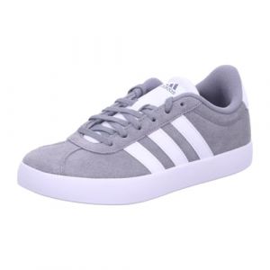 Adidas VL Court 3.0 Shoes Kids Chaussures de Sport, Grey Three/Cloud White/Grey Two, 35 EU