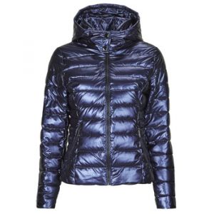 Morgan Doudoune métallisée à capuche bleu femme - Taille 38