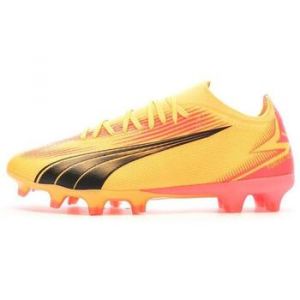 Puma Unisex Adults Ultra Match Fg/Ag Soccer Shoes, Sun Stream Black-Sunset Glow, 40 EU