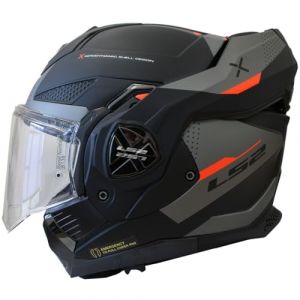 Ls2 Casque Moto modulable ADVANT X Oblivion Matt Black Titanium, S