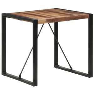 VidaXL Table de salle &agrave; manger 80x80x75 cm Bois solide