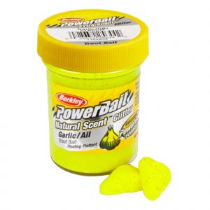 Berkley Pâte à Truite Pasta Trota PowerBait Natural Scent Garlic Sunshine Yellow 50 g Garlic Sunshine Yellow Appât Moule Étang Tremarella