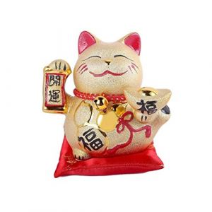 Lachineuse Statuette Chat Japonais Maneki Neko