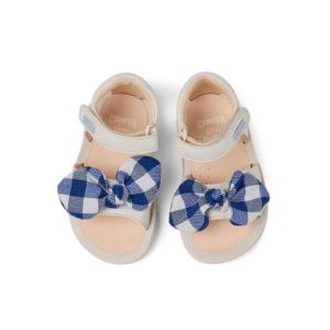 Camper Sandales cuir BICHO Blanc - Couleur Blanc - Taille 21