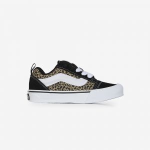 Vans Knu Skool Noir/leopard - Enfant -