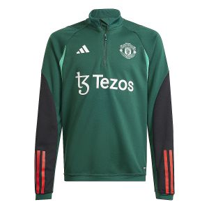 Adidas Manchester United FC Training Top Junior - Collegiate Green / Black / Core Green / Active Red, Collegiate Green / Black / Core Green / Active Red - Taille 11-12Y