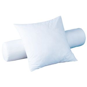 Image de Traversin ferme synt tique enveloppe coton bio Blanc Taille 90 cm;140 cm;160 cm