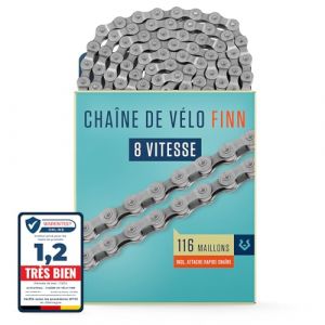Alphatrail chaine velo 5 8v 116 maillons compatible shimano sram