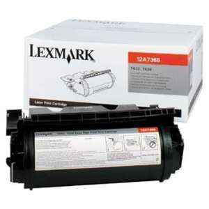 Lexmark ORIGINAL 12A7365 - Toner noir