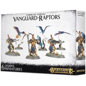 Games Workshop Lot de 6 figurines de 71 pièces Warhammer AoS - Stormcast Eternals Vanguard-Raptors