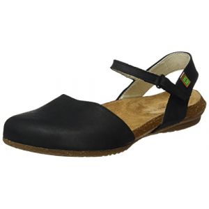 Image de El Naturalista S.A N412 Pleasant Wakataua, Closed-toe femme, Noir (Black), 37 EU