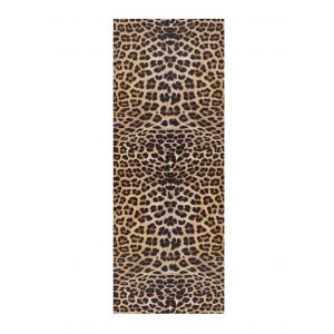 Atticgo - Tapis de cuisine léopard ricci Multicolore 52x200 cm