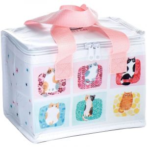 Image de Sac &agrave; repas isotherme 16 x 21 cm Planete chat