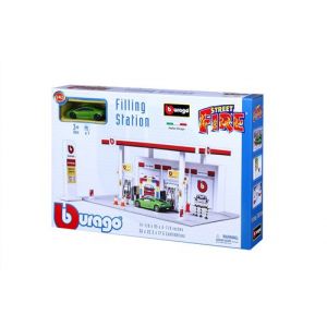 Bburago Station service fran&ccedil;aise Street Fire 1:43
