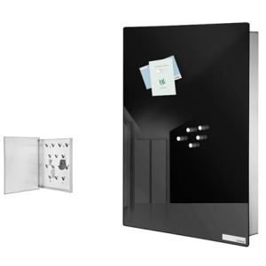 Blomus Boîte à clefs / tableau mémo en miroir tinté Velio GM