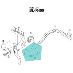 Shimano Couvre Poignées Ultegra Aero/105 SC/RX100 - Noir