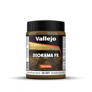 Vallejo AV VAL26807 Effets de désagrément 200 ml – Boue épaisse européenne