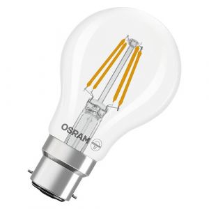 Osram Ampoule LED Standard clair filament 4W=40 B22 chaud