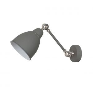 Italux Luminaire Center Applique murale industrielle et rétro Sonny gris