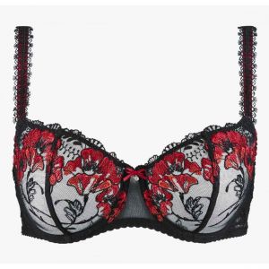 Image de Aubade Femme A Fleur de Toi Soutien gorge, Rouge Prodig, 90E EU