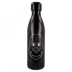 Image de Stor STAR WARS - Grande Bouteille Isotherme - Gourde réutilisable DARK VADOR - Bouteille transportable - 660 ml, Noir