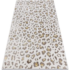 Rugsx - Tapis bliss Z232AZ128 cr&egrave;me / beige - Motif l&eacute;opard, moderne, structurel beige 140x190 cm