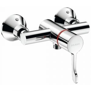 Image de Delabie MITIGEUR SECURITHERM THERMOSTATIQUE MONOCOMMANDE DOUCHE AVEC RACCORDS RÉF. H9630