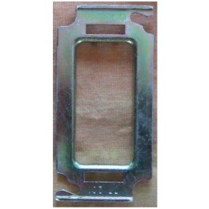 Legrand 077201 - Mosaic 50 - Plaque 1 module - M&eacute;tal