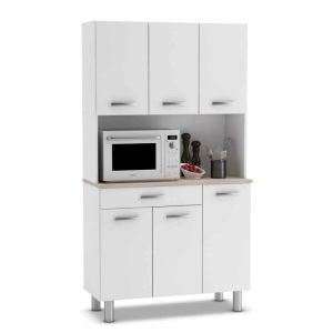 Buffet de cuisine 6 portes 1 tiroir COCKTAIL