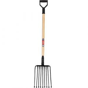 Kadax - Fourchettes à Pignon pour Betteraves et Pommes de Terre, 9 Dents, Métal, Solide, 129 cm
