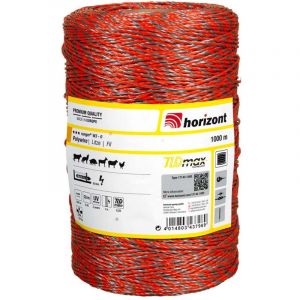 Fil pour clôture électrifiée Ranger W3 orange - 1000m