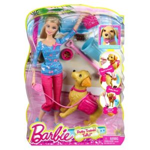 Image de Mattel Barbie et animal rigolo Chien