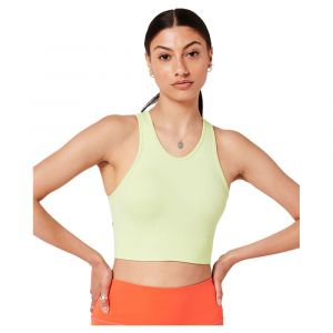 Superdry Core Seamless Mid Impact Bra M Lime Yellow