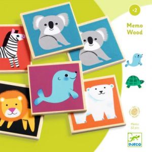 Image de Djeco Jeu de memory Memo Wood