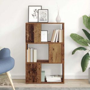 VidaXL Centre de Divertissement Bois ancien Bois d'ing&eacute;nierie