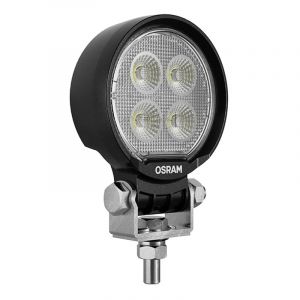 Osram LEDriving Round WL VX80-WD, LEDWL104-WD, phares de travail LED OFF ROAD, 1350 lumens, faisceau lumineux jusqu'à 43 m de long, 12V/24V, boîte pliable (1 lampe)