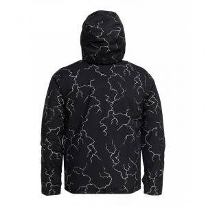 Quiksilver High In The Hood - Veste de snow pour Garçons 4--16 ans Noir - Taille 10