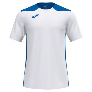 Joma Championship VI T-Shirt à Manches Courtes, Homme, Blanc (Blanc Royal), XS