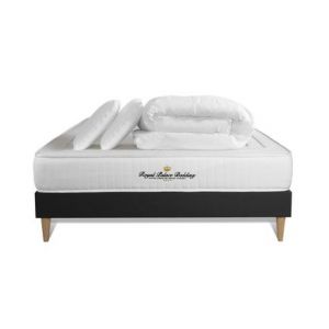 Pack matelas à mémoire de forme Nottingham 160x200cm + 2 oreillers + 1 couette 260x240cm