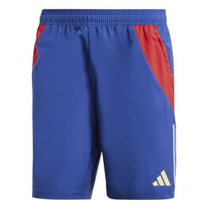 Adidas Short Espagne Tiro 24 Competition Downtime - Victory Blue / Ray Red, Victory Blue / Ray Red - Taille XS