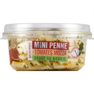Image de Monoprix Mini penne tomates mozza sauce au basilic