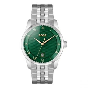 Boss Effect Montre Homme Principle - 1514124 Bracelet Acier Argent